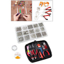 DIY Jewelry Beading Making Repair Tools Kit Pliers Jump Ring Lobster Clasp