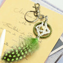Retro Handmade Key Ring Feather Tassels Dreamcatcher Pendant Keychain Gift
