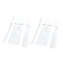 2x Clear Safety Full Face Shield Guard All-Round Goggles Visor Kitchen Tool