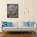Painting By Numbers Kit DIY Street Hand Painted Canvas Oil Art Picture Gift A