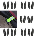 20pcs Outdoor Awning Tent Fly Canopy Door Curtain Fasten Roll Tie Buckle