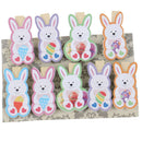 10Pcs/lot Easter Wooden DIY Photo Clips Rabbit Clip Photo Cra_