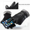 Men Leather Winter Warm Gloves Motorcycle Cycling Windproof Warmer GlovesB Nw
