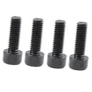4x Lightweight Montain Bike Water Bottle Cage Holder Bolts Screws Durable Black