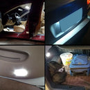 8Pcs T10 501 Led Bulbs Error W5W Led Light Bulbs Car Interior Exterior Ligh N1E2