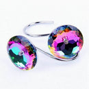 Decorative Shower Curtain Hooks Acrylic Rhinestones - Set of 12