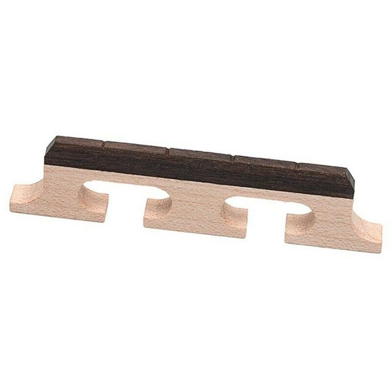 Maple Rose Wood 4 String Banjo Replacement Bridge String Instrument Parts