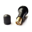 TR413 Snap-in Tire Valve Stems Short Black Rubber Valve Practical