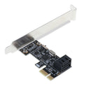 1pc Repair Assemly PCIe PCI Express to SATA 3.0 2-Port SATA III Converter