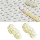 Cute Peanut Rubber Eraser Cartoon Stationery For Children Creative Eraser O6X2