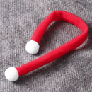 10 Pcs Mini Christmas Scarf Christmas Pet Scarf for Dog Cat and Wine Bottle