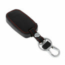 3Buttons For KIA Ceed KX5 Rio Sportage QL Waxed Car Remote Key Leather Cover
