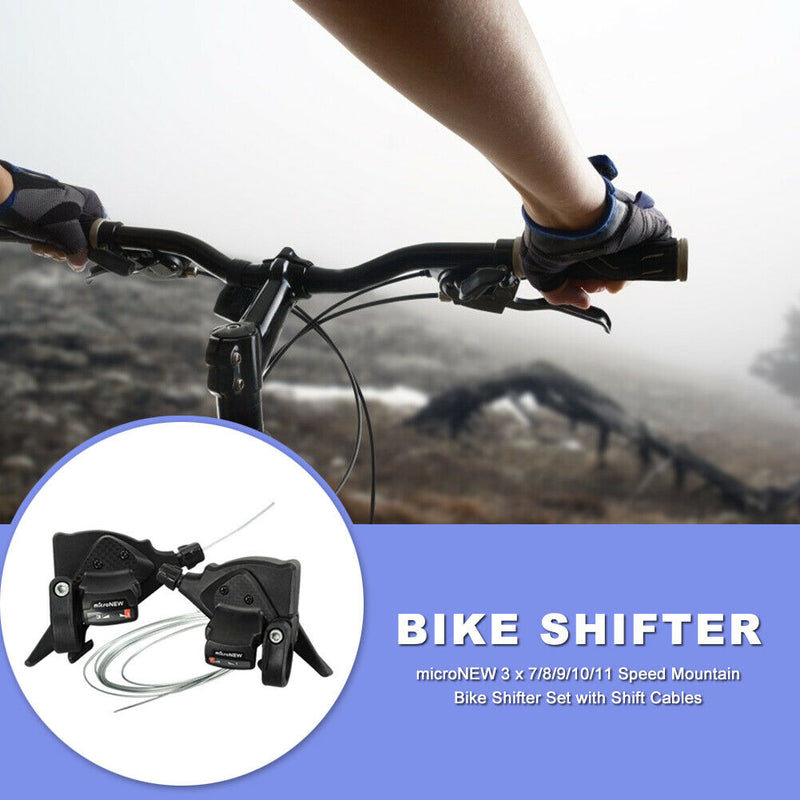microNEW x Speed Mountain Bike Shifter Gear Lever Set with