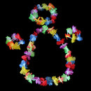 4 pcs/set Hawaiian Tropical Hula Luau Grass Dance Head Neck Wrist GarlandME