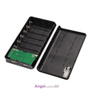 20000mAh Dual USB Power Bank Case Kit 6X 18650 Battery Charger DIY Box For Phone