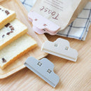 10 Pcs Food Bread Storage Clip Household Snack Sealing Bag Clips 4inch Beige