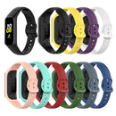 Adjustable Silicone Band Watch Bands Wristbands fits Galaxy Fit 2 Blue