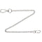 38cm Wallet Belt Chain Rock Trousers Hipster Pant Keychain Ring Clip Keyring %x