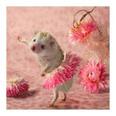 5D DIY Full Drill Diamond Painting Dancing Hedgehog Cross Stitch Embroidery
