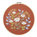 2x Handmade Craft Cross Stitch Kit DIY Tools With Floral