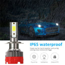 2Pcs H7 Headlight Kit LED Headlights Bulbs 6000K Cool White Replacement Repair