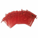 20pcs Sheer Organza Favor Bags For Wedding 10x12cm Gift Bags Samples Displa A8Z9