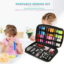 90pcs/set Portable Travel Sewing Box Kits Needles Thread Embroidery Craft â€‹