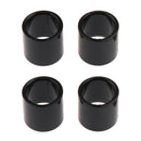 4 Pcs Durable Aluminum Longboard Skateboard Bearing Spacers 10 x 10mm