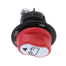 1pc Battery Power Cut Off Switch Isolator for Marine Boat Car Vehicle 100A Red