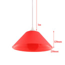 2Pcs Modern Cone Shaped Ceiling Pendant Light Lamp Shade Chandelier