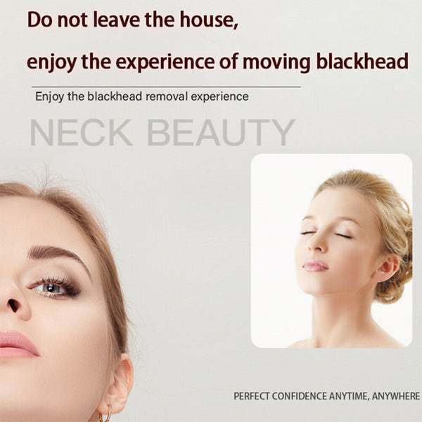 Electric Facial Blackhead Remover Vacuum Suction Skin Nose Pore Cleaner
