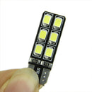 6 x Canbus T10 194 168 W5W 2835 12 LED SMD White Car Side Wedge Light Lamp Bulb