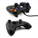 Data Frog USB Wired PC Gamepad Game Handle Joystick for Windows(Black)