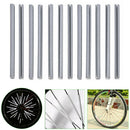 12*Bicycle Spoke Reflector Bike Wheel Clip-on Reflective Tubes Cycling Reflector