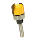 Round Nose Shank Mold Bearing 3/4'W x 5/8'H Flush Trim Router Bit Wood Mill