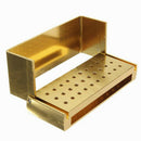 30X Dental Diamond Burs Drill Disinfection + Block High Speed Handpieces Holder~