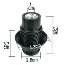 1Pc E14 All The Teeth Lamp Base Bakelite Lampholder Edison Pendant Lamp Socke %o