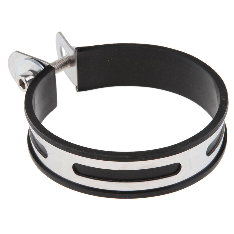 4x Motorcycle Exhaust Pipe Muffler Holder Clamp For 100mm Diameter