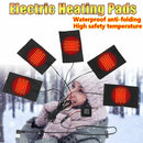 5 Pad Electric Heating Thermal Clothes Heated Jacket Outdoor Mobile Warming Gear