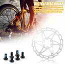 160mm Ultralight MTB Bike Disc Brake Pads Rotors with Screws Cycling Parts