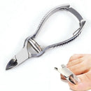 Toe Nail Clipper Cutter Steel Heavy Duty Barrel Spring Free Cuticle Nipper TooME