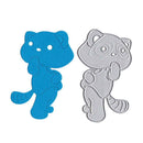 Naughty Cat Cutting Dies Stencils Scrapbook Embossing DIY Craft Album Card