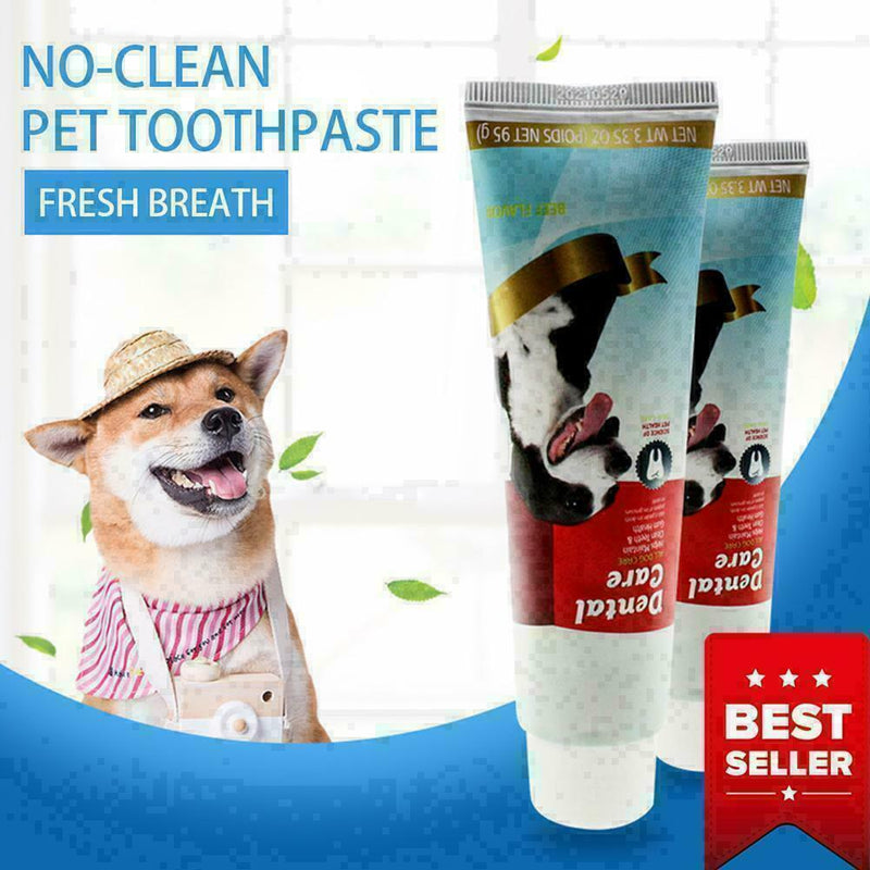All-Natural Toothpaste For pet Best Solution For Bad Breath Tartar Control F1G8