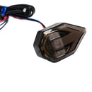 2pcs 12V  LED Arrow Indicator Turn Signal Light for Motorcyle Yellow Blue Li,a