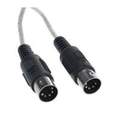 USB To MIDI Cable For Music Keyboard Adapter Converter, Black Extension Cable