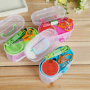 24X Thread Threader Needle Scissor Thimble Storage Box Sewing Kit