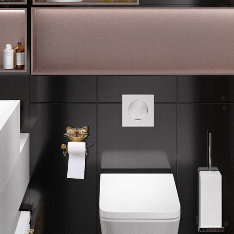 Wall Mounted Toilet Paper Holder Hotel Bathroom Roll Paper Stand Household
