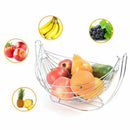 Home Fashion Fruit Basket Iron Art Swing Fruit Plate Kitchen Decorative Fru
