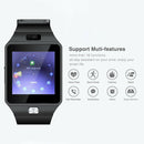 DZ09 1.54 inch Touch Camera Sleep Monitor Reminder Bluetooth Smart Watch