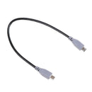 Micro USB male to Micro USB OTG data charger cable 20cm for MP4 Mobile Phon Oh